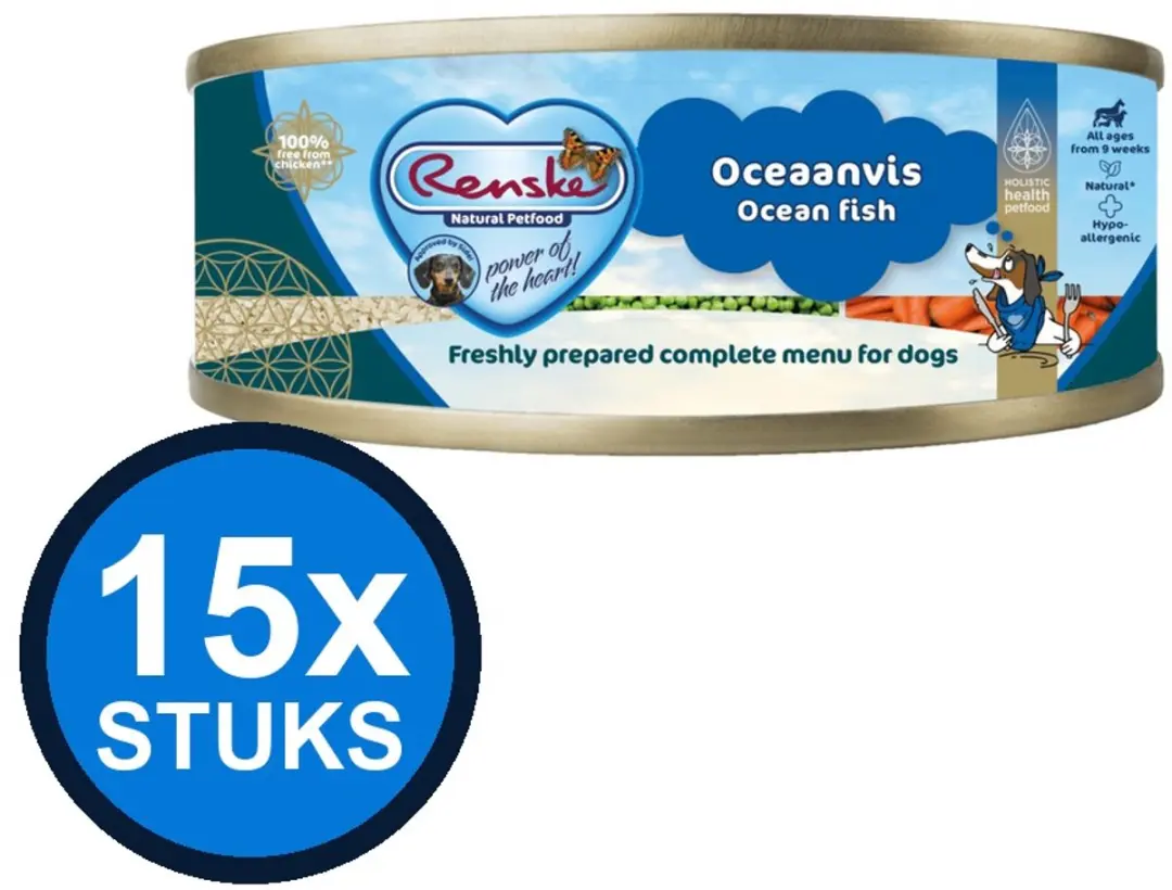 Renske Vers Vlees Maaltijd Oceaanvis 95g