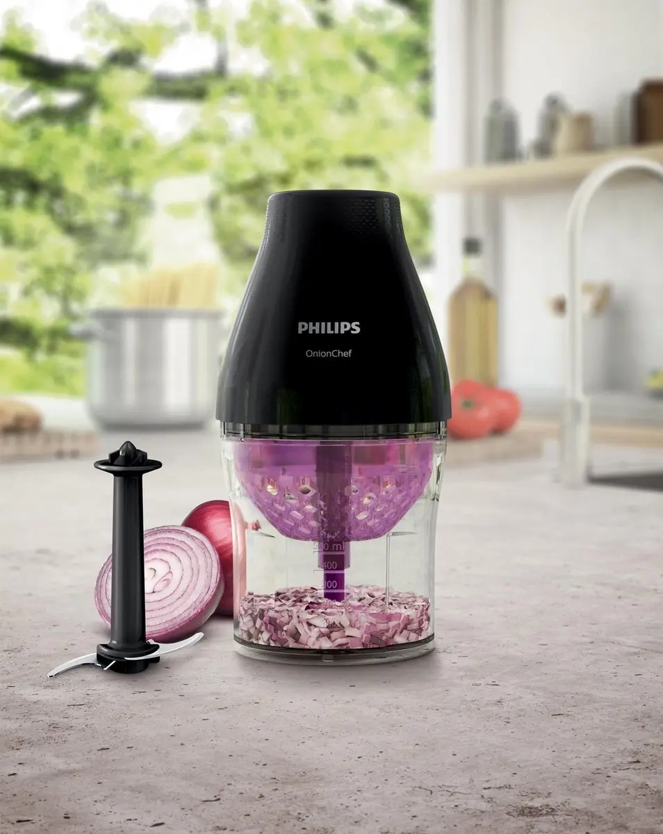 Philips Viva Onion Chef HR2505/90 Uiensnijder - 500W - Kleurenmix