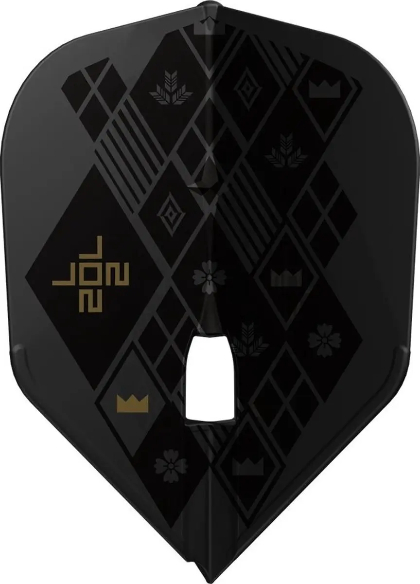L-Style L3 Shape Jun Matsuda 2022 Champion Mix Dart Flights - 3 Stuks