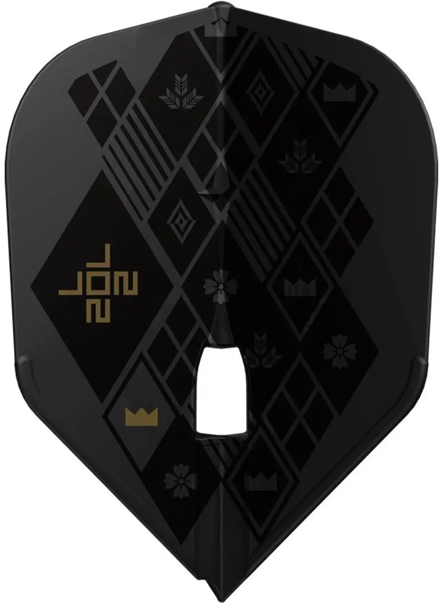 L-Style L3 Shape Jun Matsuda 2022 Champion Mix Dart Flights - 3 Stuks