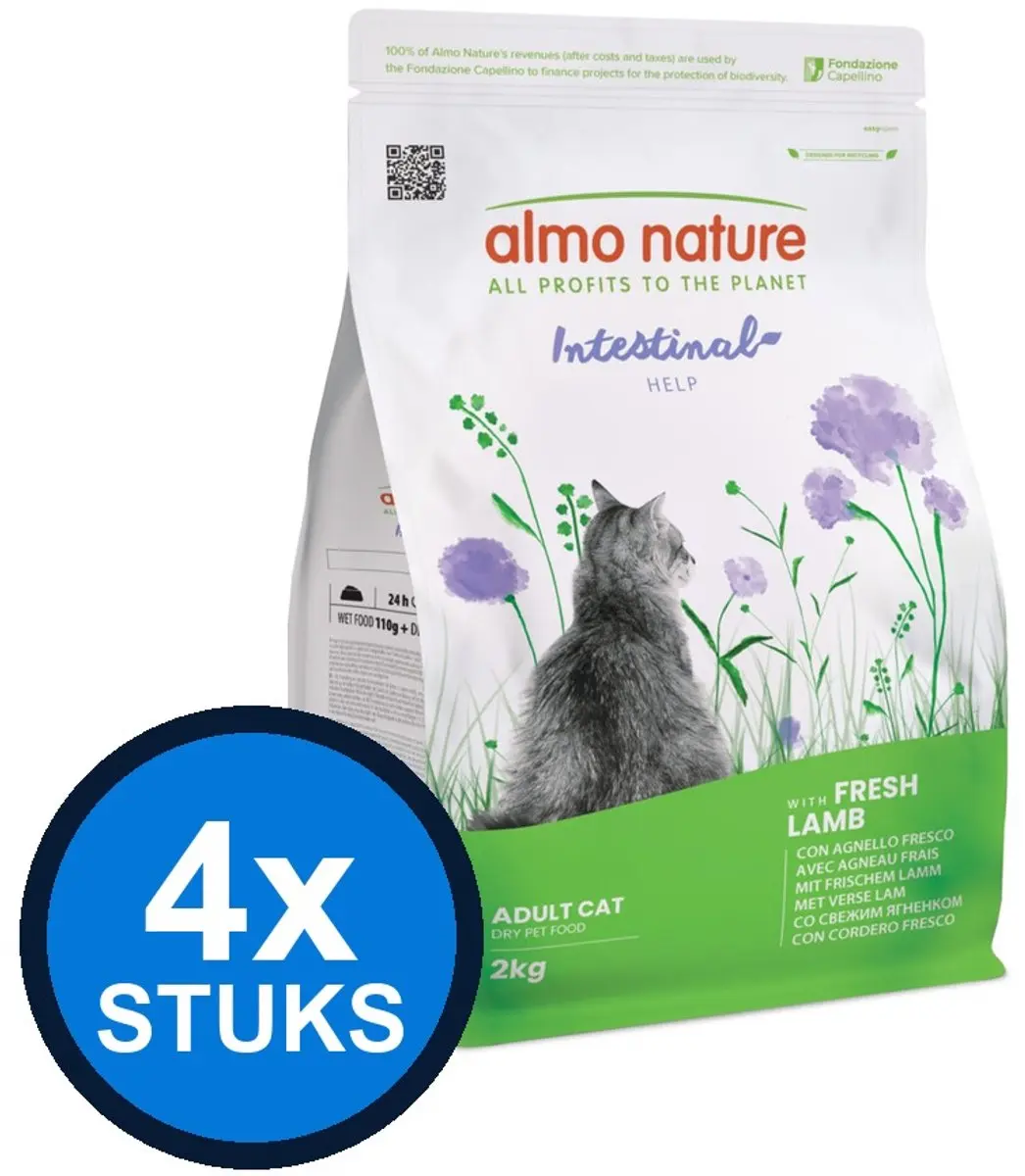 Almo Nature Functional Cat Intestinal Help Lam 2kg
