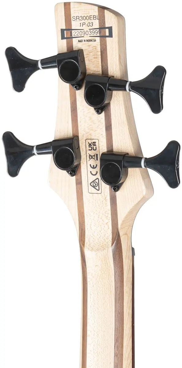 Ibanez Standard SR300EBL-WK Linkshandige Basgitaar - Weathered Black