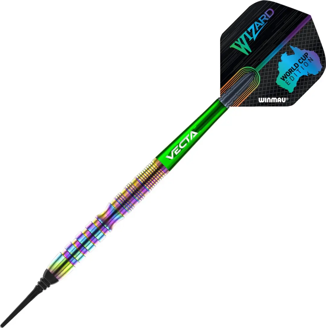 Winmau Simon Whitlock World Cup SE Darts - 3 Stuks - 90% - Soft Tip - Veelkleurig - afbeelding 6 van 6
