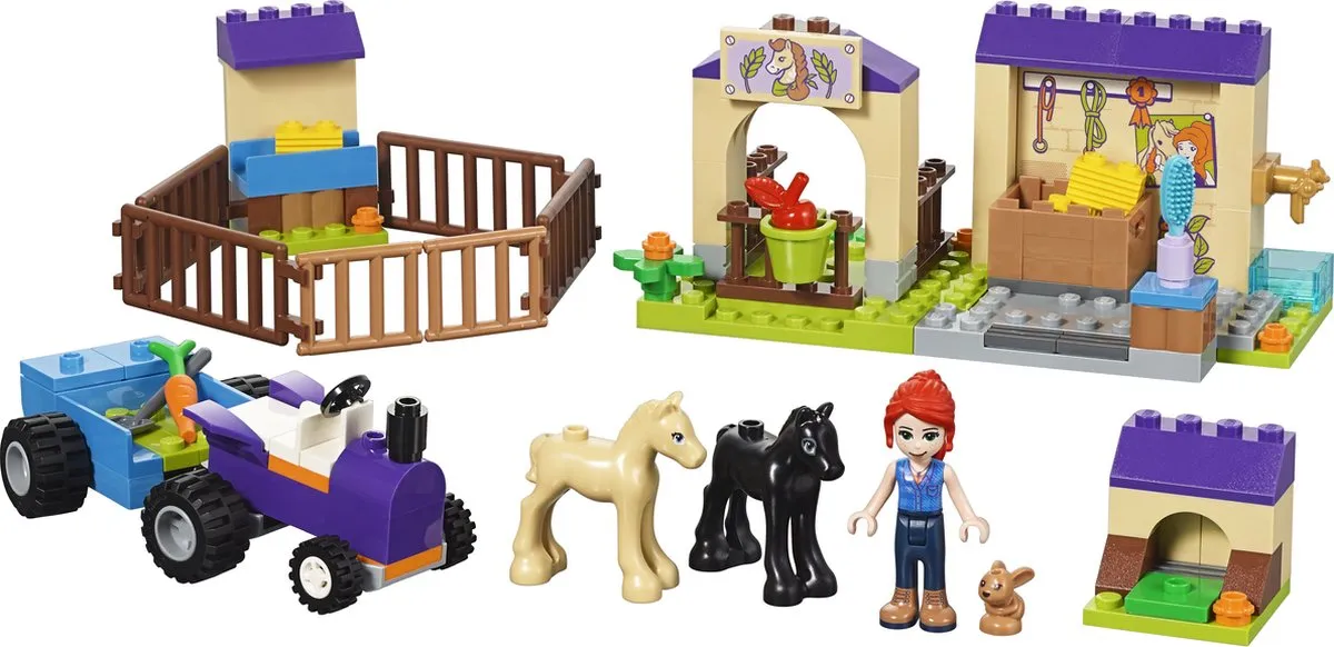 LEGO Friends Mia's Veulenstal 41361 - Paars - afbeelding 6 van 6