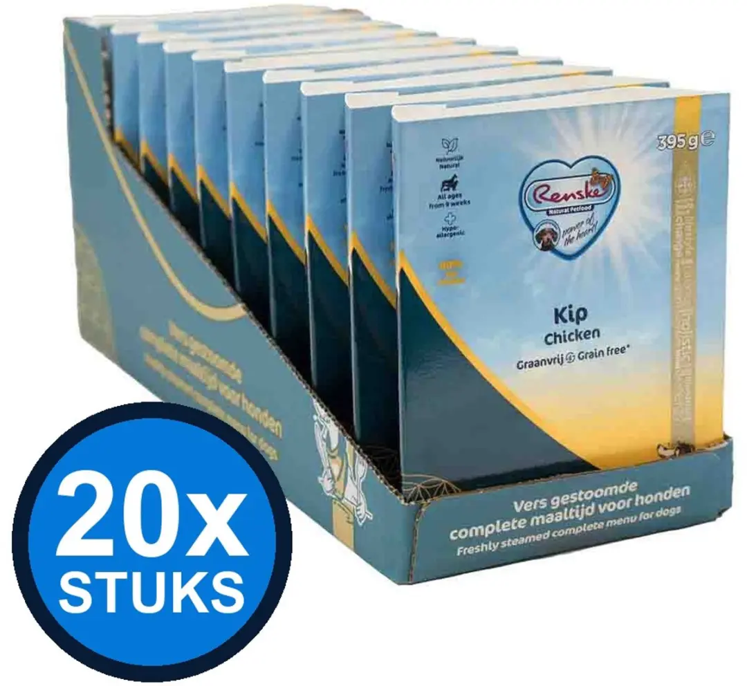 Renske Vers Hondvoer Kip 300g