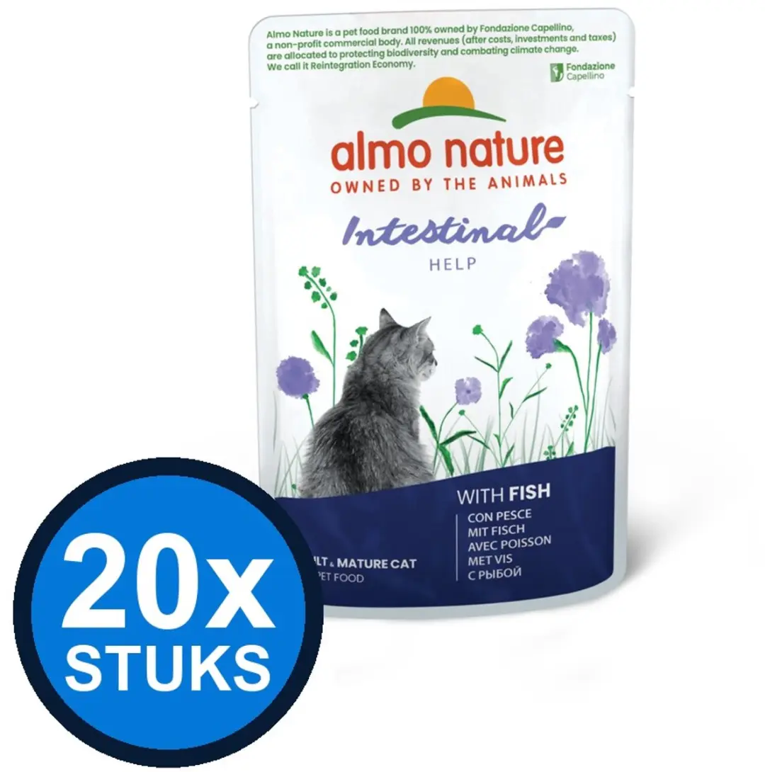 Almo Nature Holistic Kat Pouch Sensitive Vis 70g