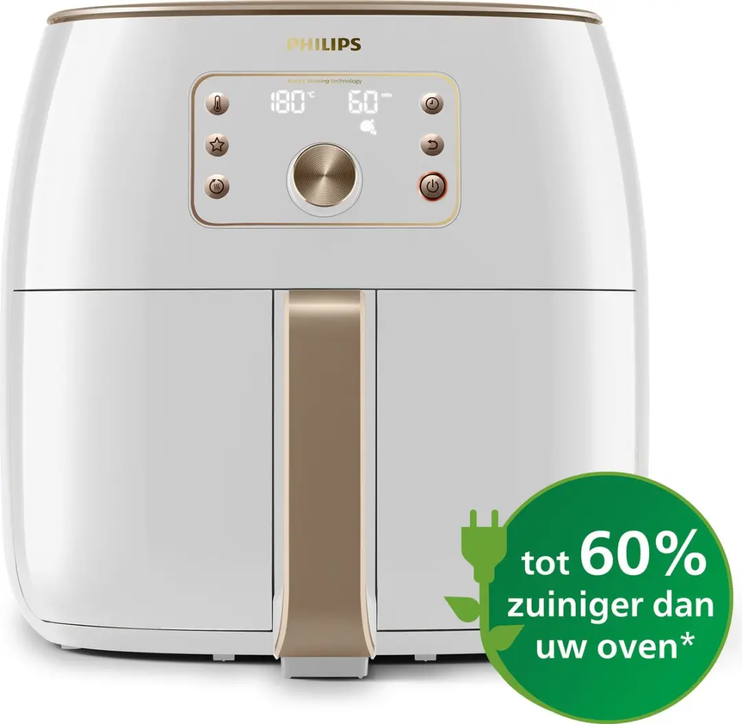 Philips Premium Series Airfryer XXL HD9870/20 - 7.3L - Wit
