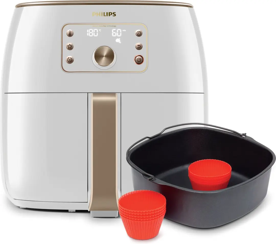 Philips Premium Series Airfryer XXL HD9870/20 - 7.3L - Wit