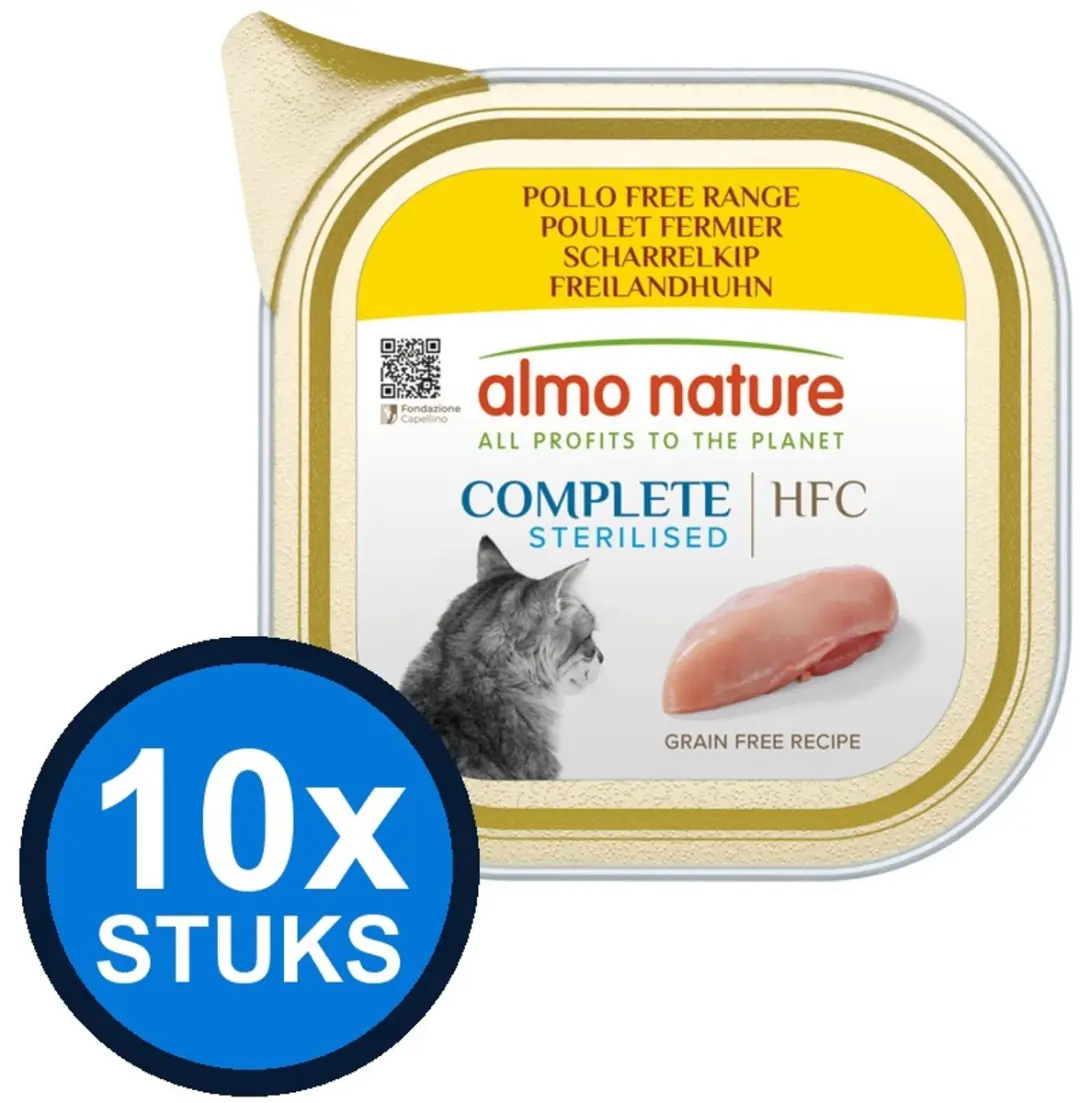 Almo Nature HFC Kattenvoer Kip 85g