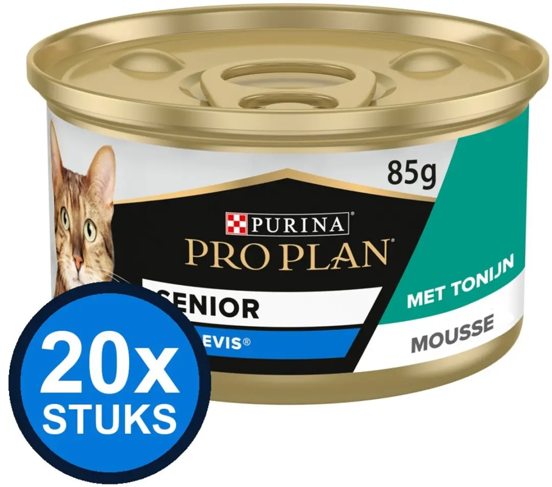 Pro Plan Cat Mousse Senior 7+ Tonijn