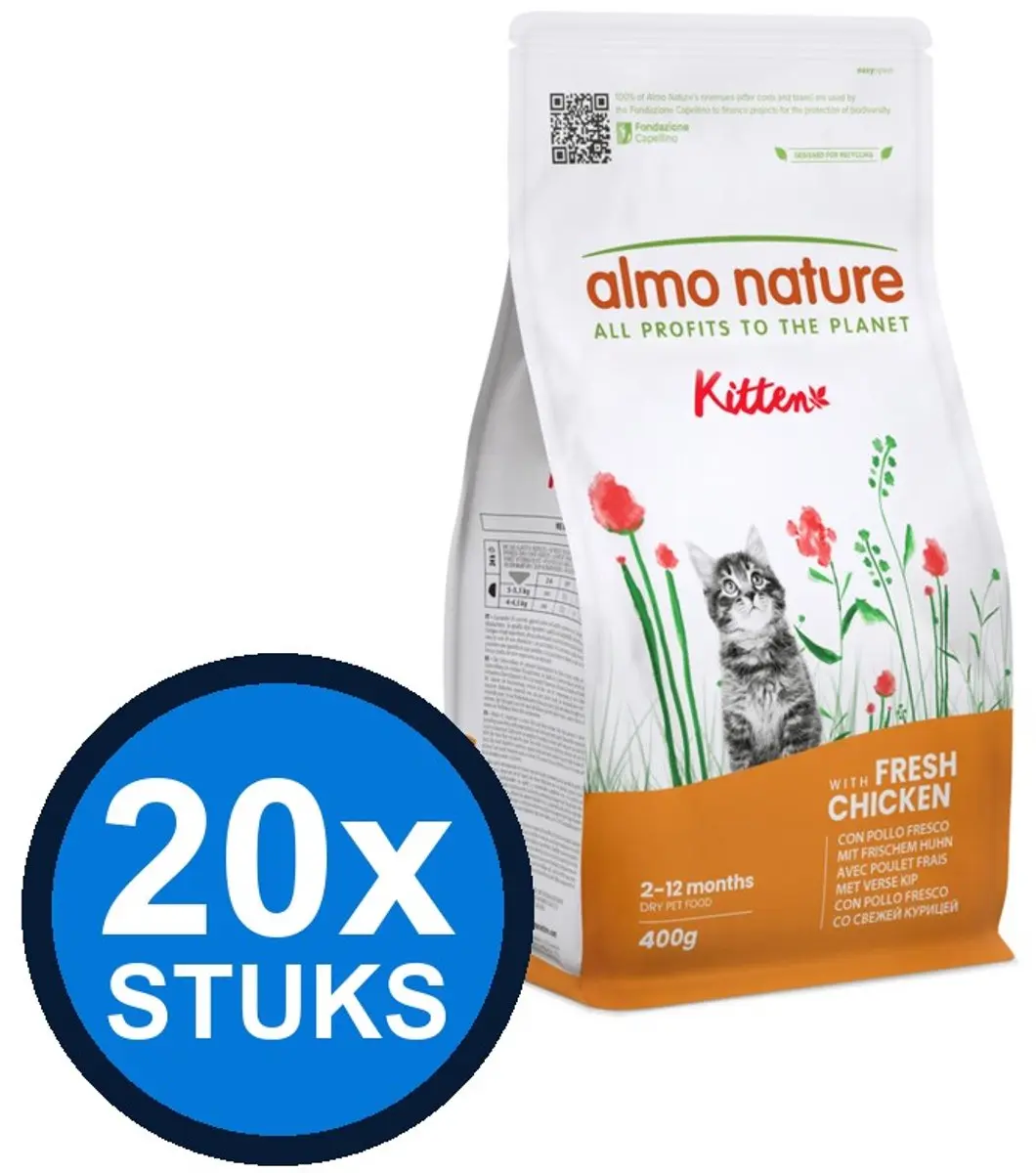 Almo Nature Life Maintenance Kitten Kip 400g