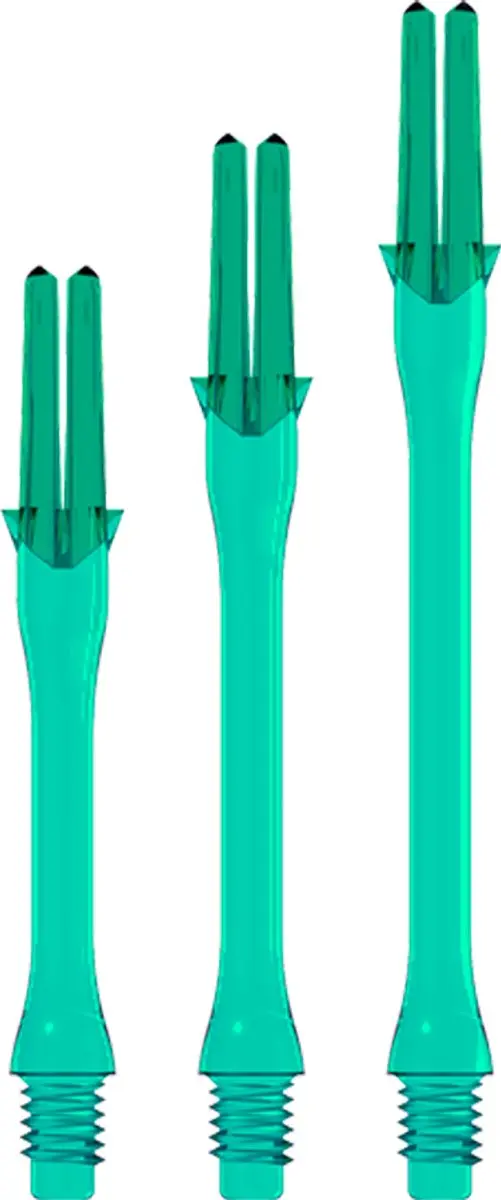 L-Style L-Shaft Locked Slim Emerald Dart Shafts SL2082