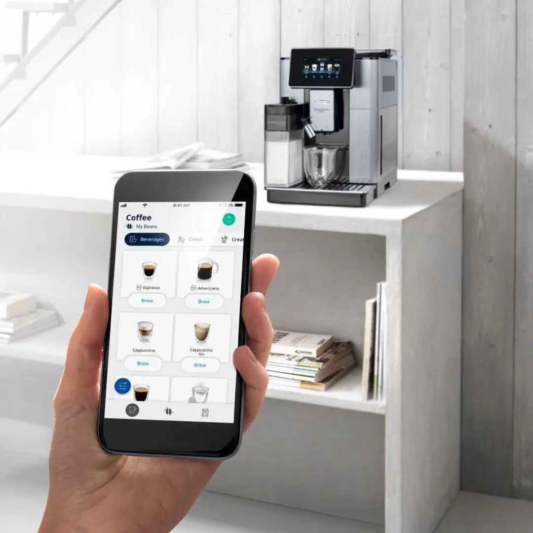 De'Longhi PrimaDonna Soul ECAM 610.75.MB Espressomachine - 14 Programma's - 2,2L - Zwart/Zilver - afbeelding 3 van 6