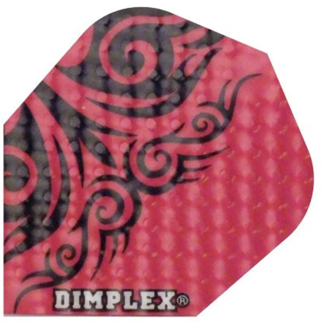 Harrows Dimplex Tribal Red HF4024 Dart Flights