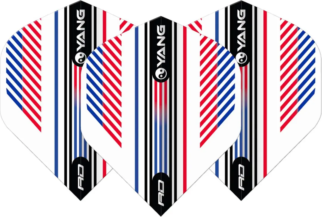 Red Dragon Yin Yang Dart Flights TF6921 - 3 Stuks