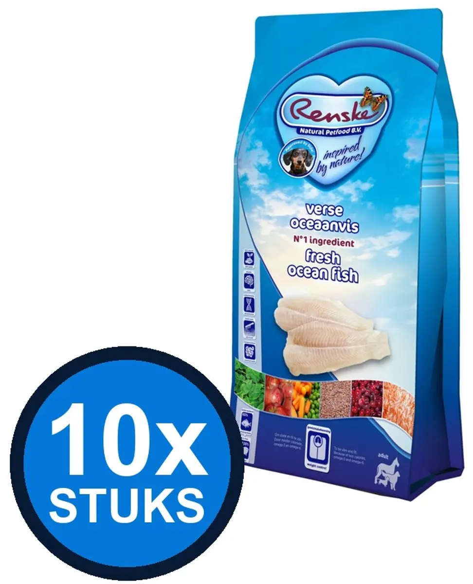 Renske Vers Hond Adult Vis 395g