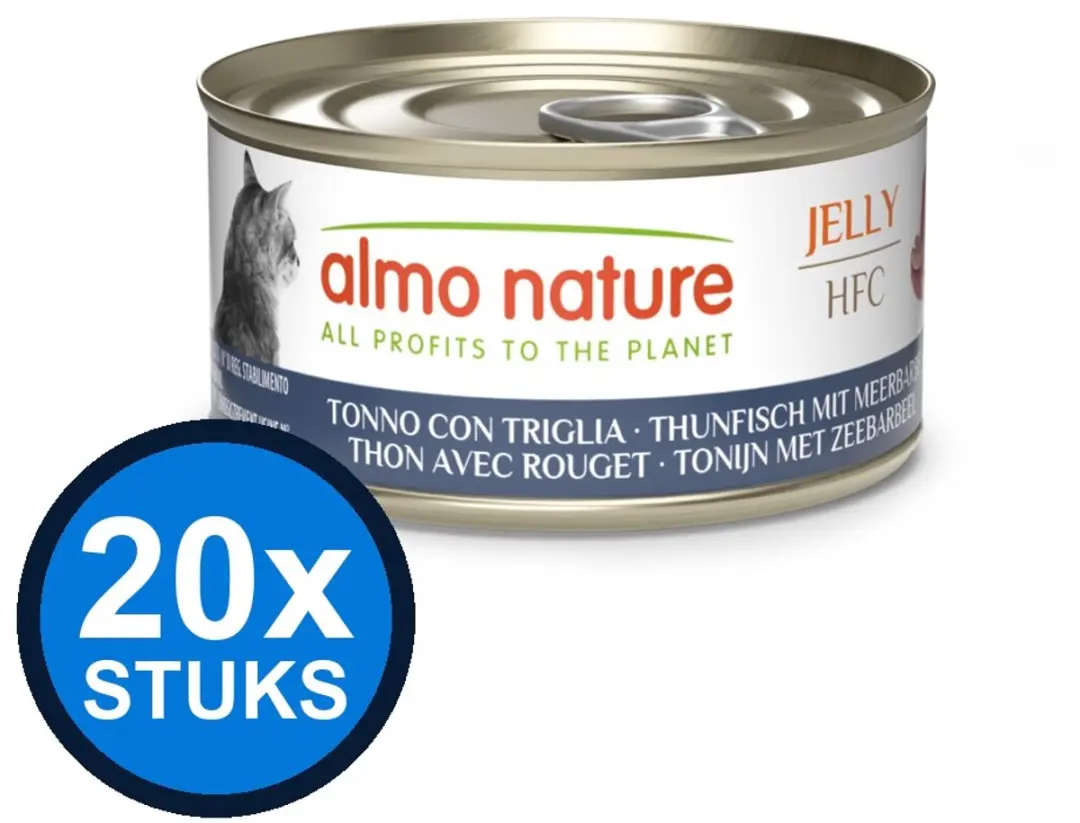 Almo Nature HFC Kattenvoer Tonijn & Zeebarbeel 70g