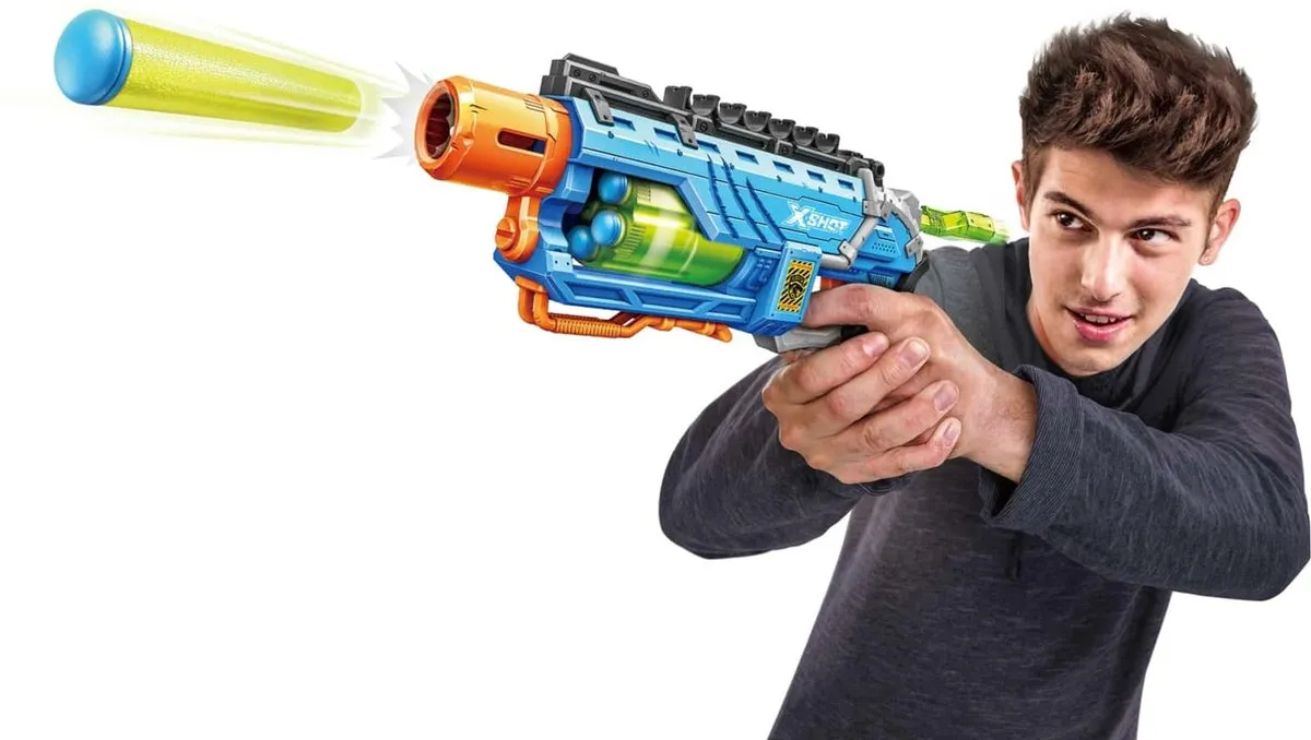 XSHOT Dino Attack Dino Striker - Blauw - afbeelding 6 van 6