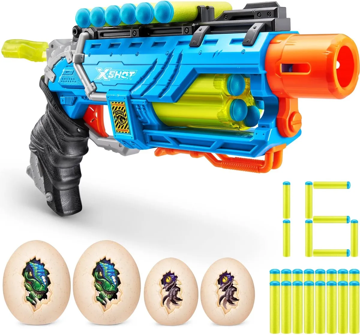 XSHOT Dino Attack Dino Striker - Blauw