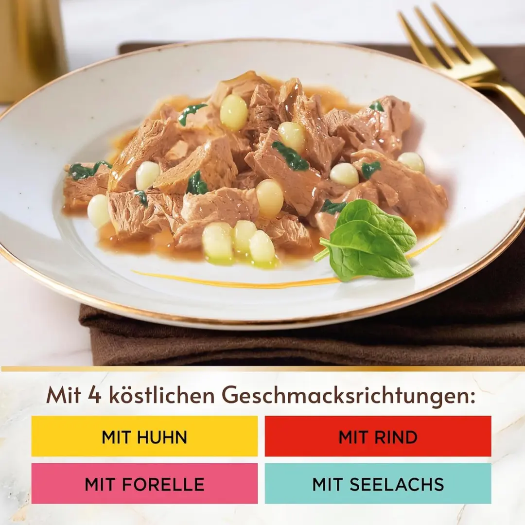 Purina Gourmet A La Carte Chef’s Recipe Selection Natvoer Kat - 4x85g