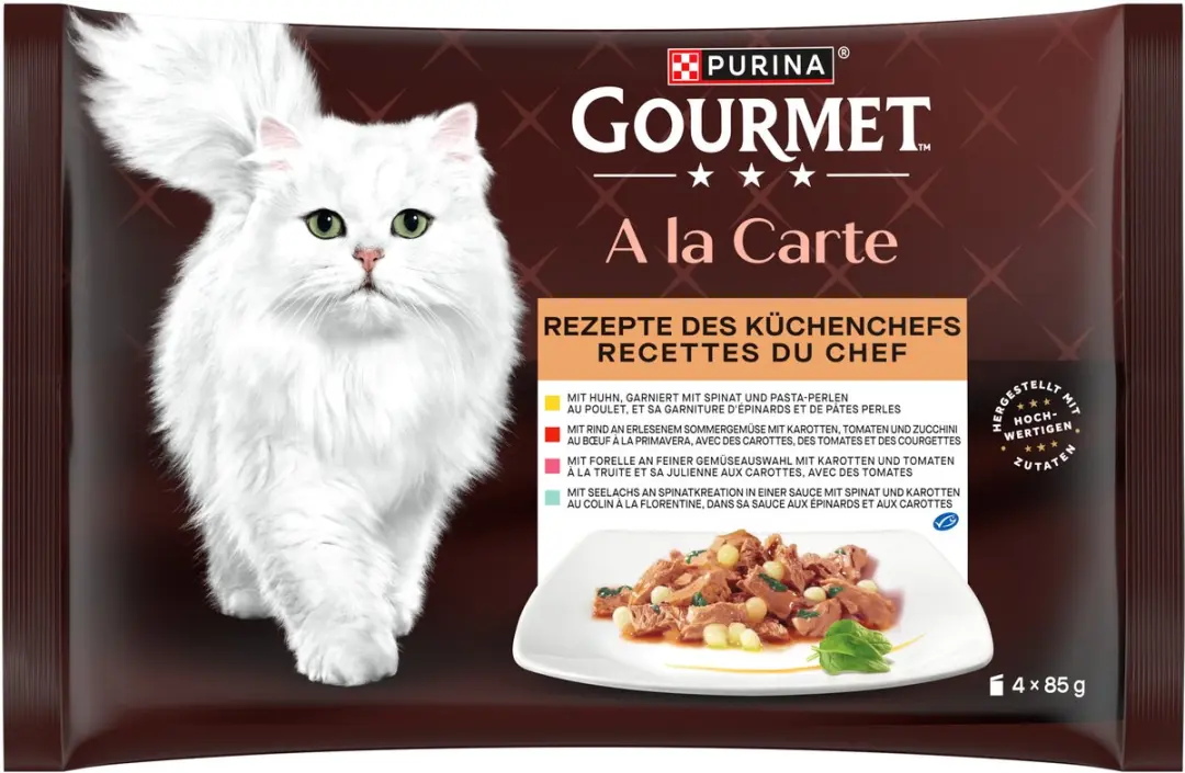 Purina Gourmet A La Carte Chef’s Recipe Selection Natvoer Kat