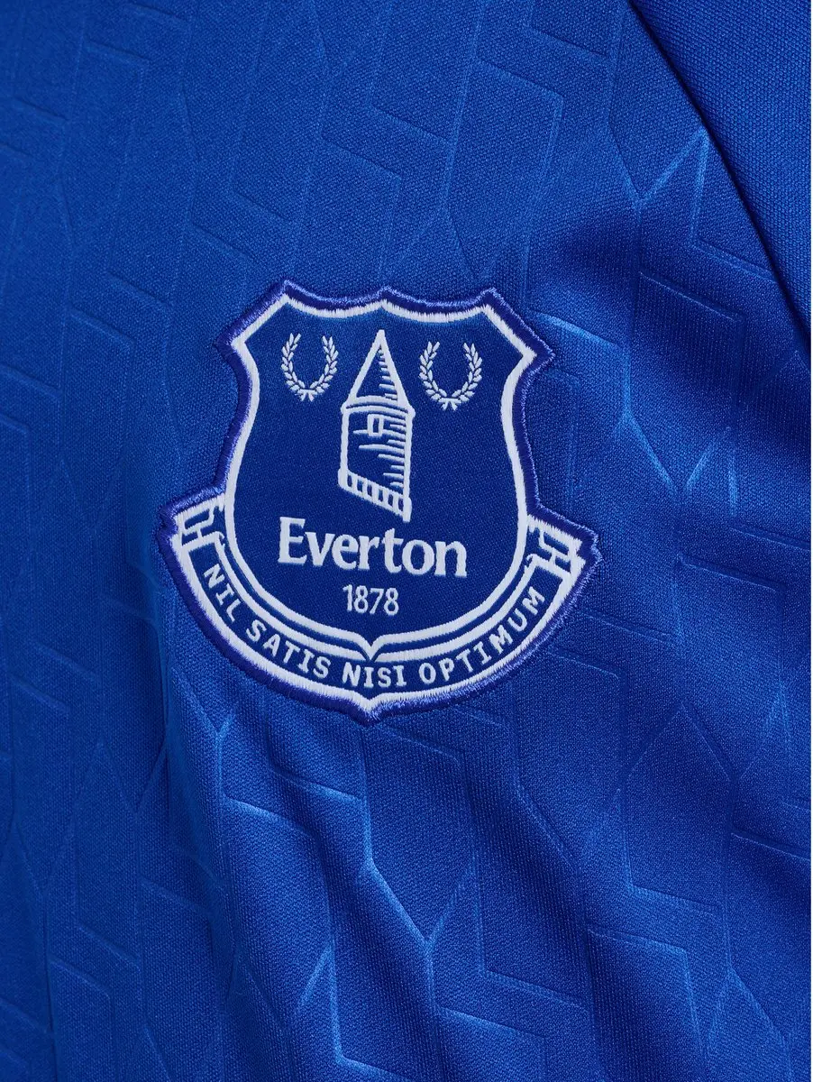 hummel Everton Thuis Shirt Kind - 2022/23 - Blauw - afbeelding 6 van 6
