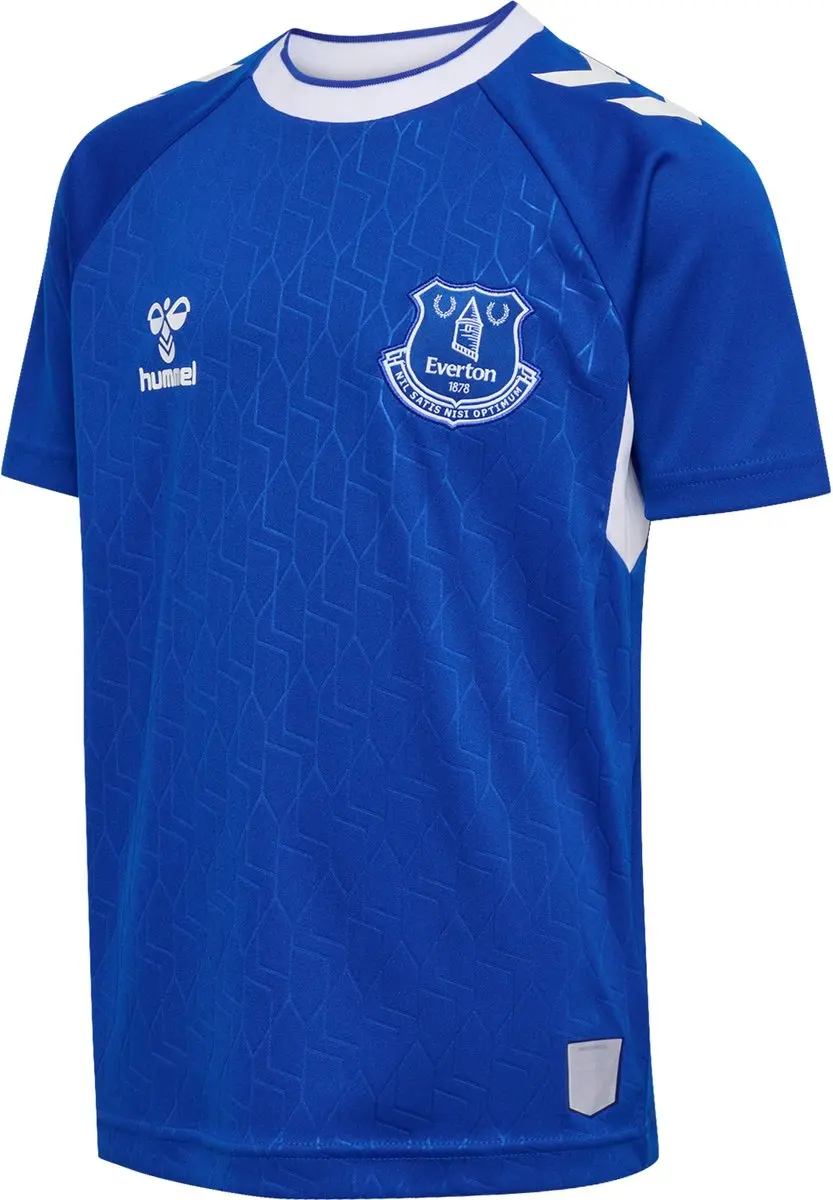 hummel Everton Thuis Shirt Kind - 2022/23 - Blauw