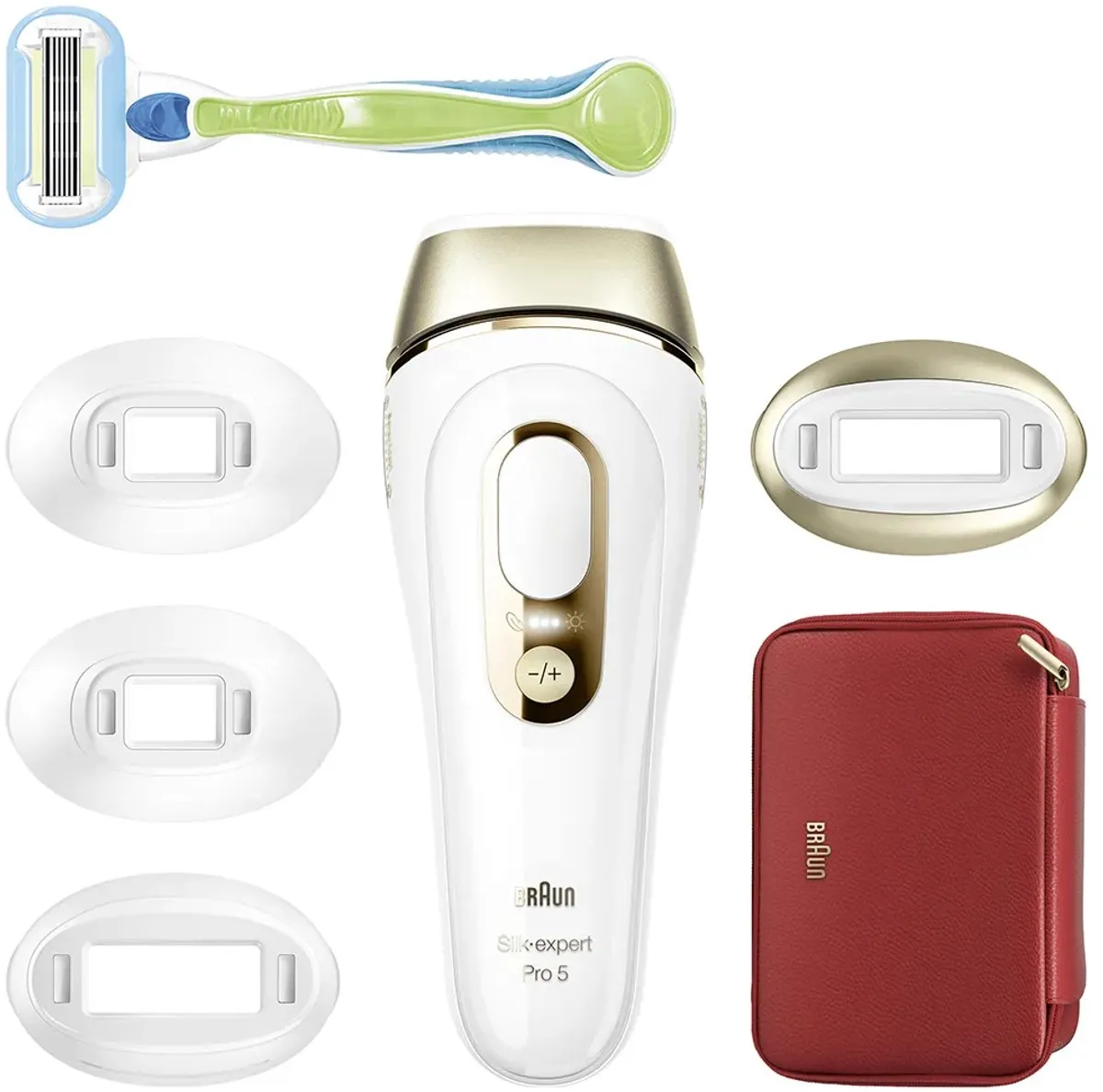 Braun IPL Silk-expert Pro 5 PL5382 Ontharingsapparaat - 400.000 Flitsen - Wit