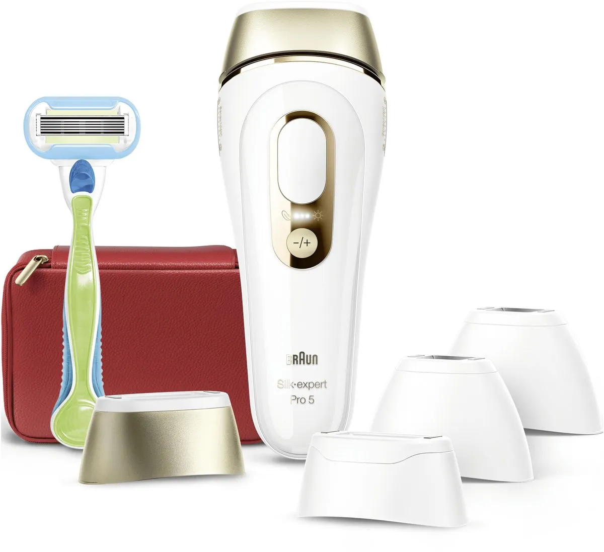 Braun IPL Silk-expert Pro 5 PL5382 Ontharingsapparaat - 400.000 Flitsen - Wit