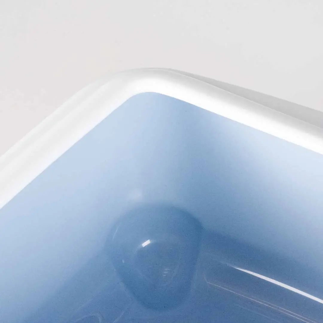 Duvo+ Kattentoilet Birba Azzurro M - 46x35x20cm - Blauw