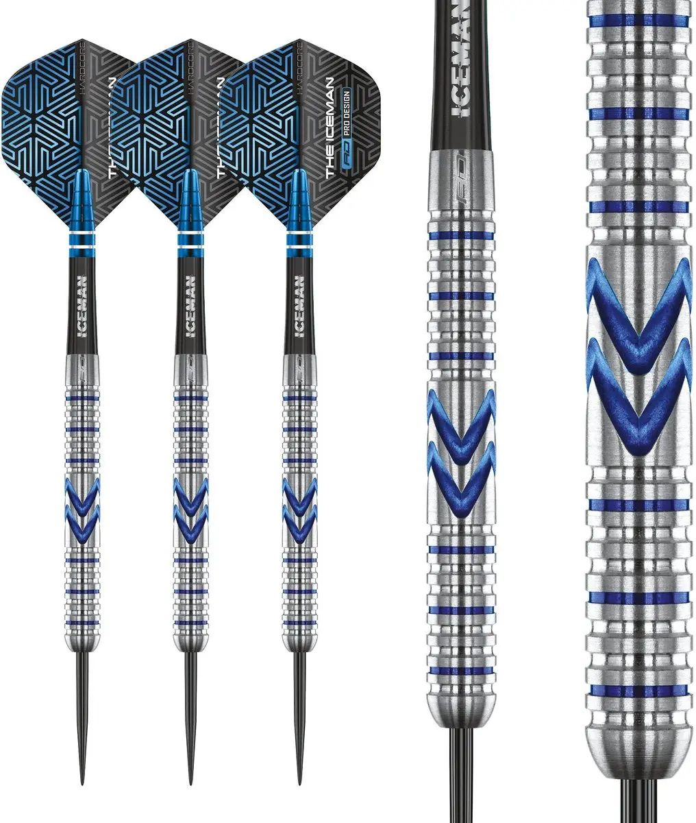 Red Dragon Gerwyn Price Iceman Midnight Dartpijlen - 3 Stuks