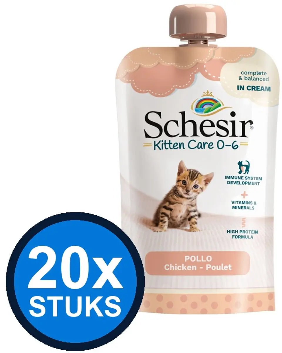 Schesir Kitten Care Pouchroom 150g
