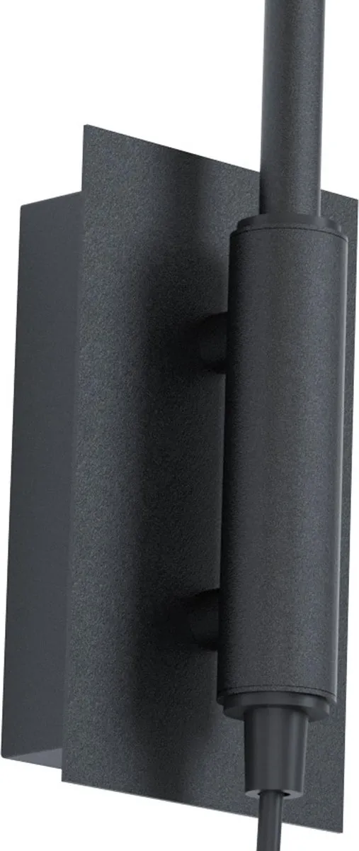 Eglo Tabillano 1 Wandlamp E27 - 16cm - Zwart