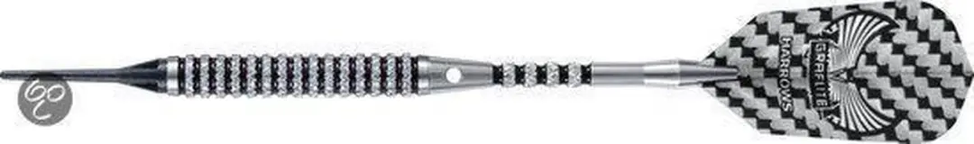 Harrows Nemesis Softip 85% Tungsten 20g - 3 Stuks - Grijs/Zwart