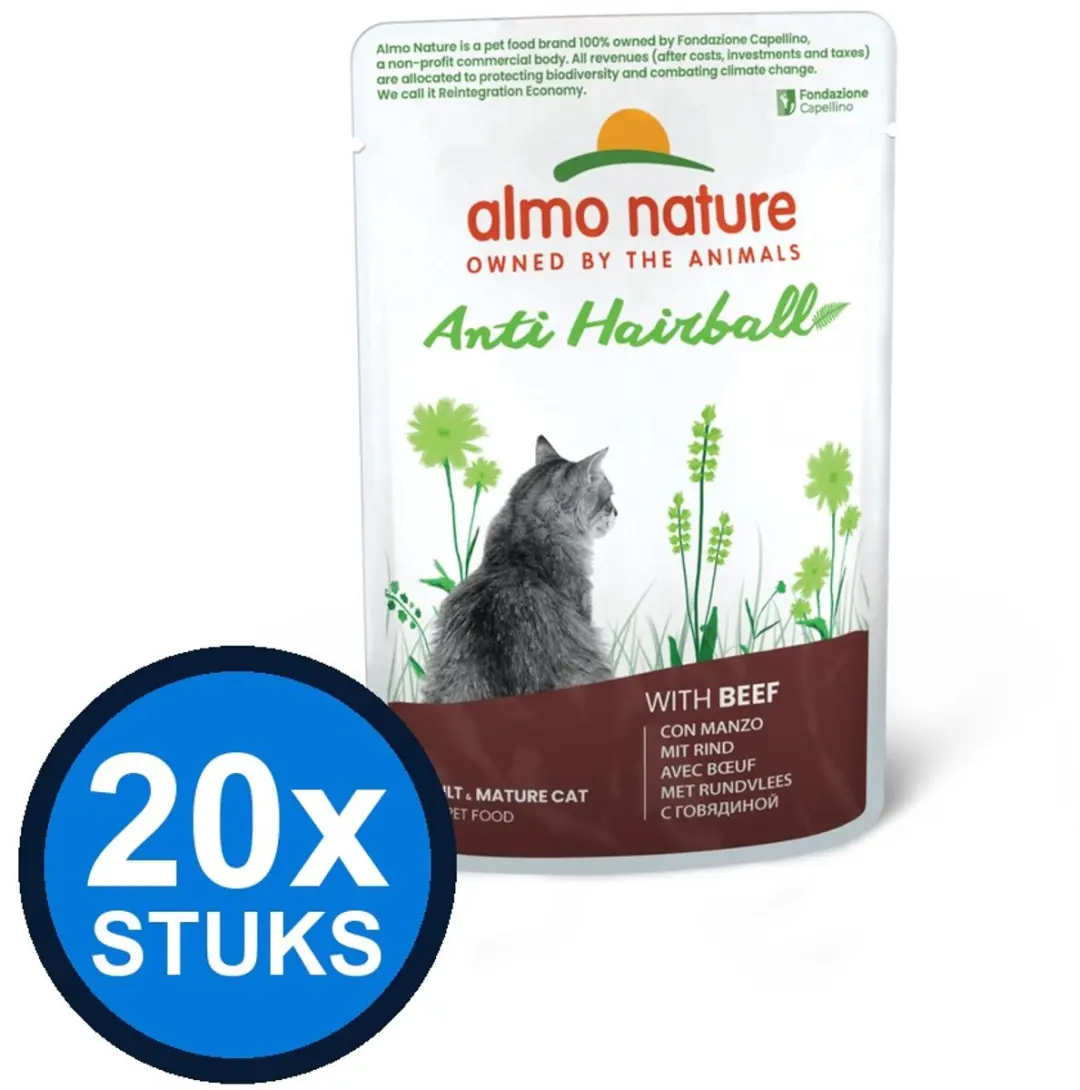 Almo Nature Holistic Anti-Haarbal Rund 70g
