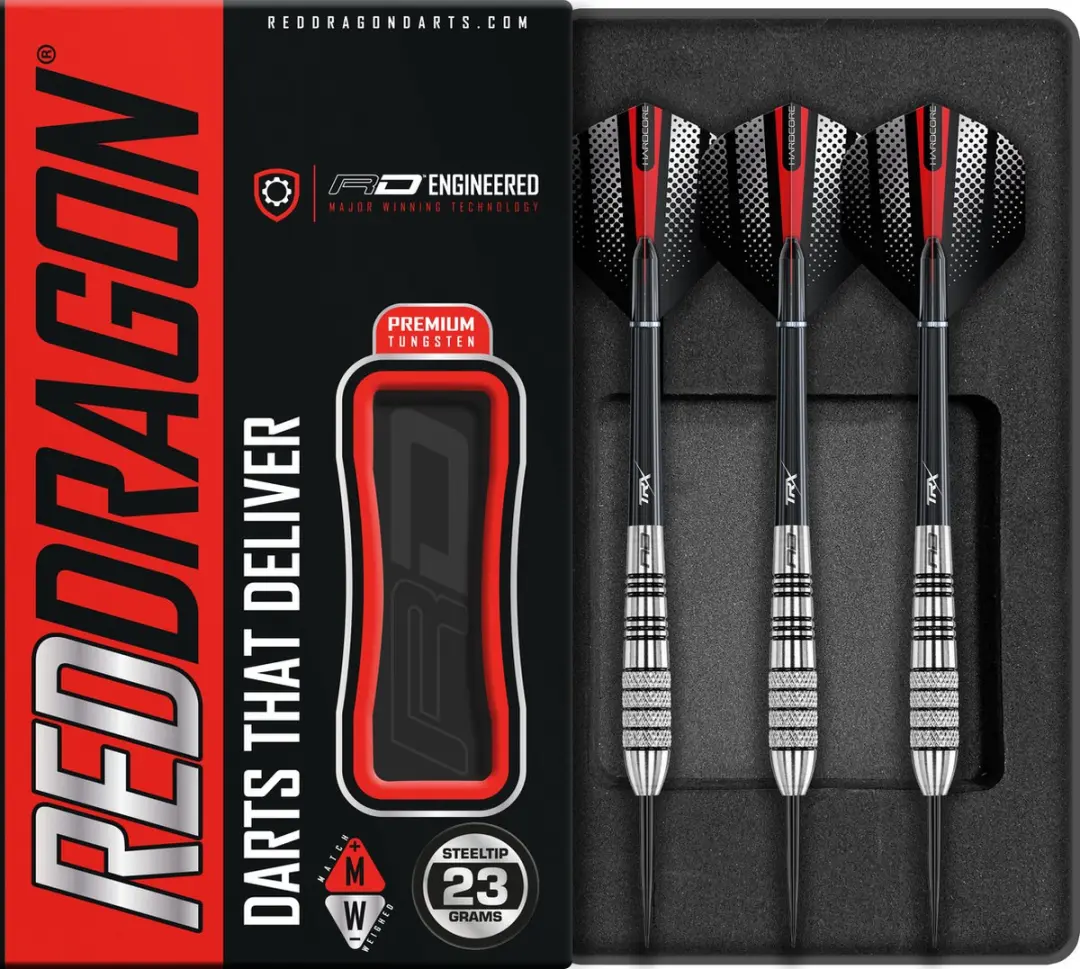 Red Dragon Sidewinder 80% Dartpijlen