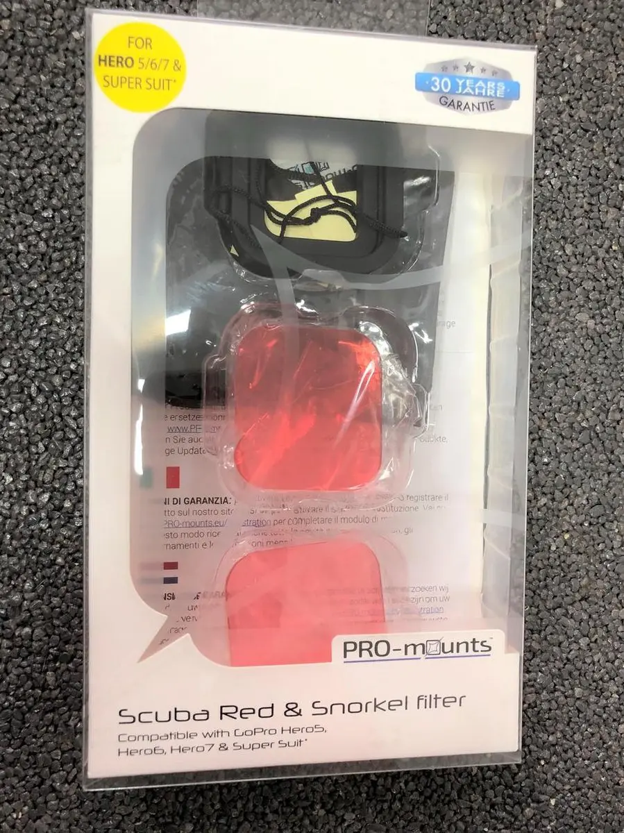 PRO-Mounts PM2016MP07 Rood Snorkel/Duikfilter 55mm