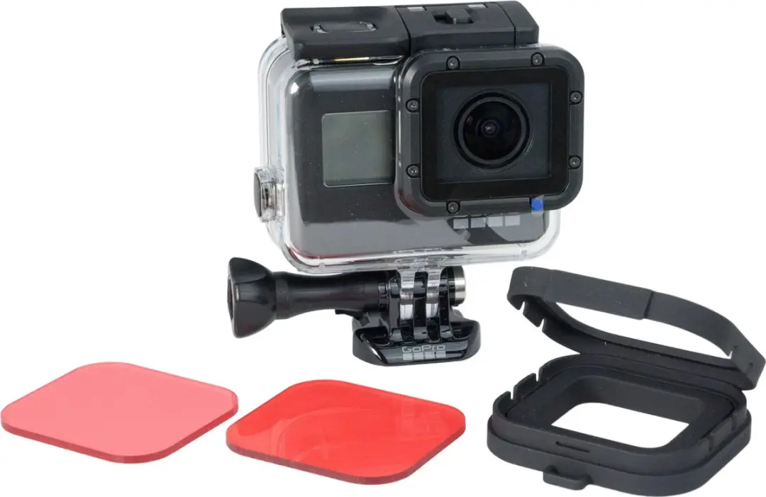PRO-Mounts PM2016MP07 Rood Snorkel/Duikfilter 55mm - GoPro Hero5/6/7