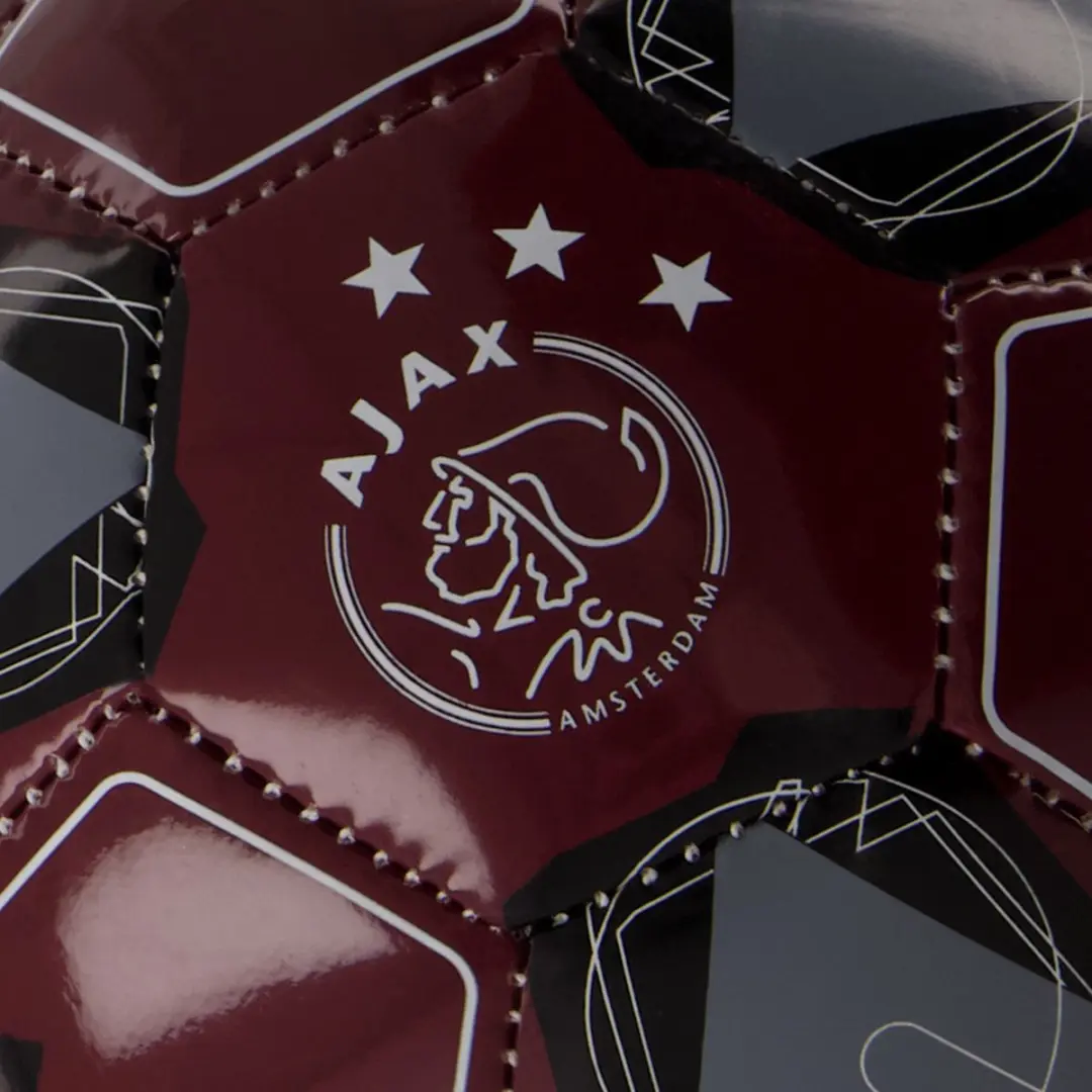 Ajax Minibal Bordeauxrood - Ø2cm