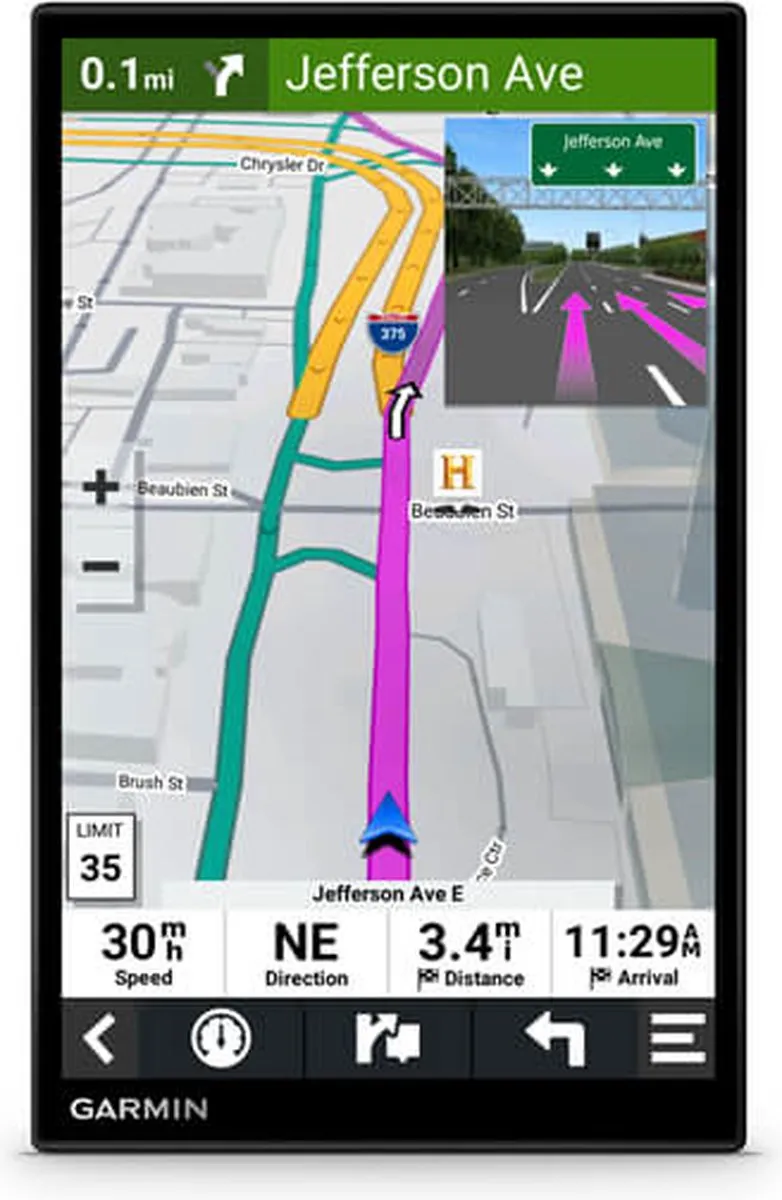 Garmin DriveSmart 86 Navigator 8" - 20,3 cm TFT Touchscreen - Zwart - afbeelding 6 van 6