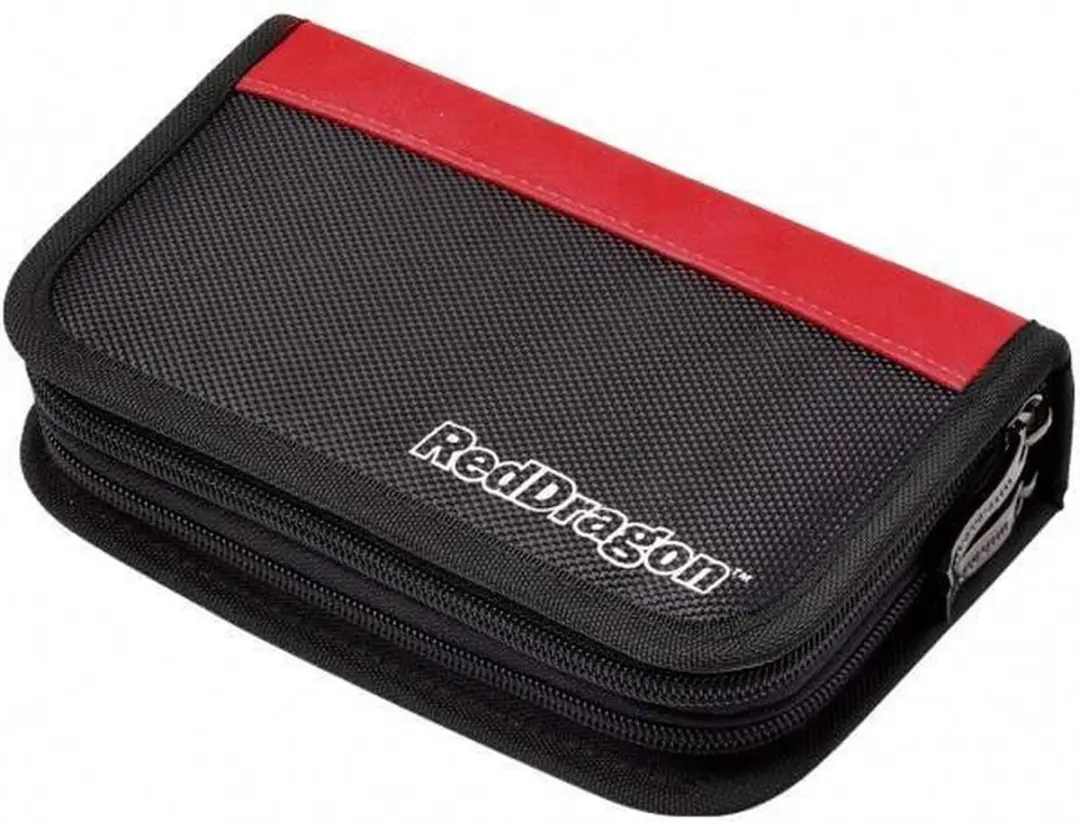 Red Dragon Firestone II Wallet Dart Case - Rood/Zwart