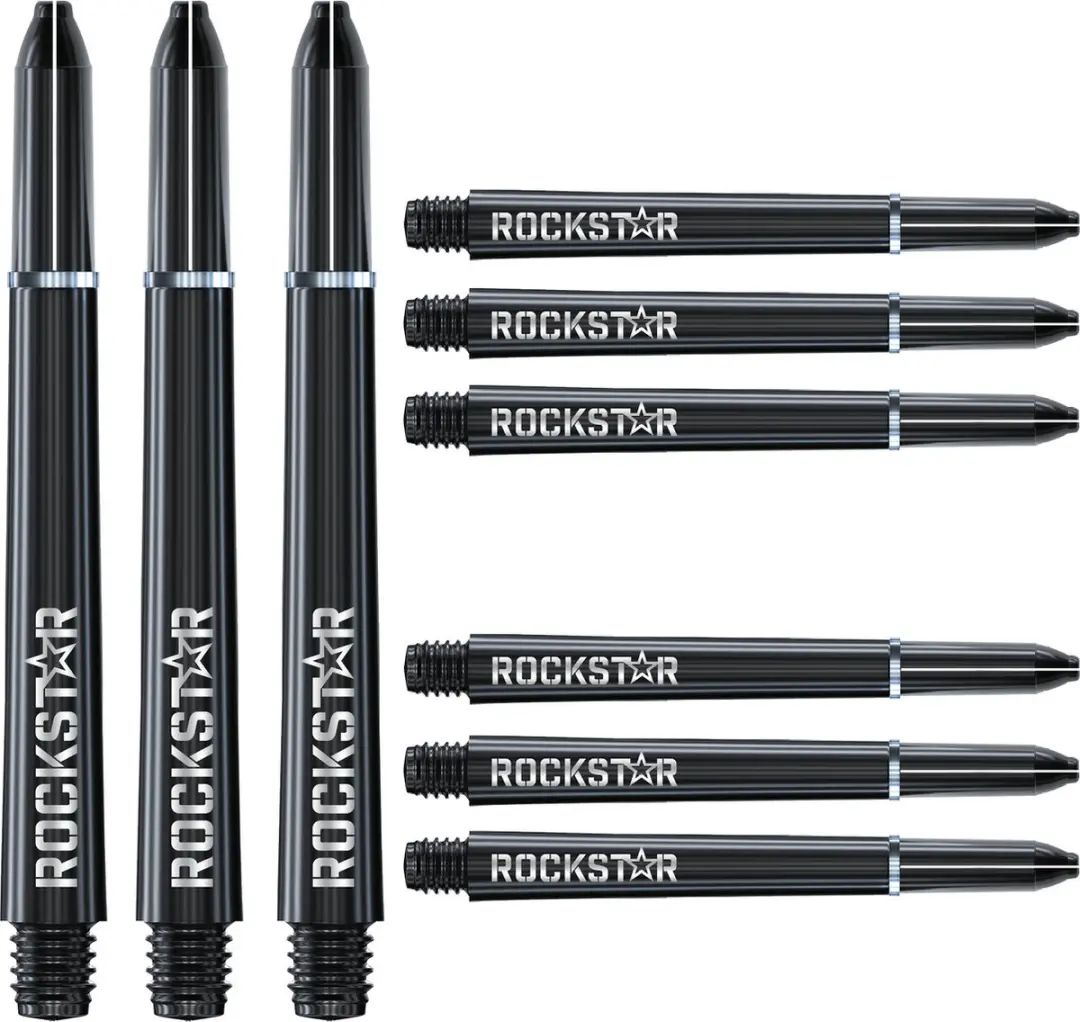 Winmau Joe Cullen Dart Shafts 3 Stuks - Zwart