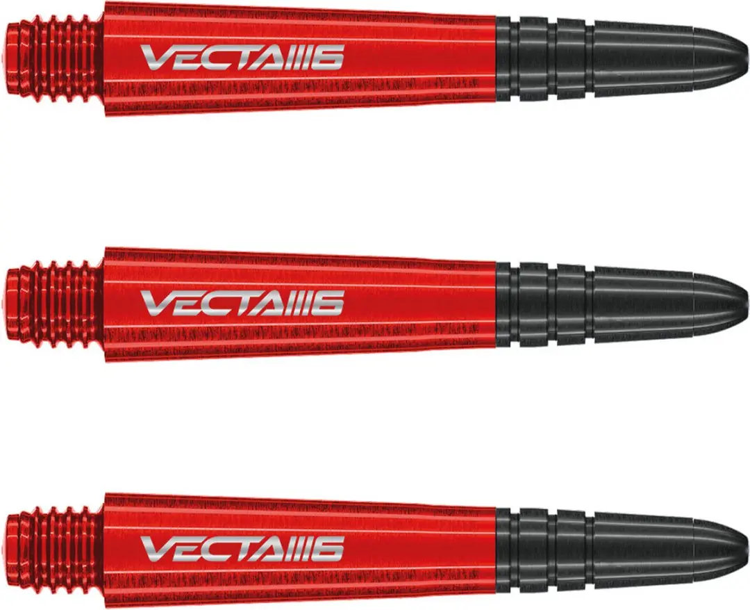 Winmau Vecta Red Blade 6 Dart Shafts - 3 Stuks