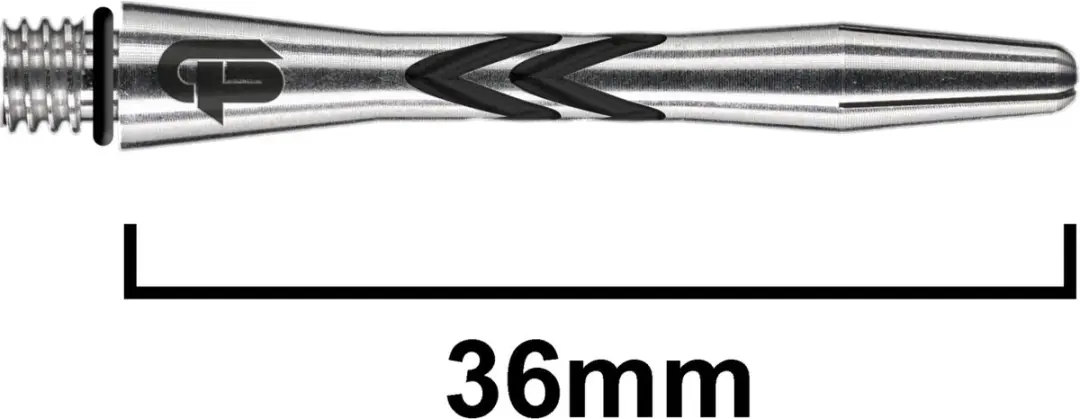 Red Dragon Gerwyn Price V-Groove Dart Shafts TC648 - 3 Stuks
