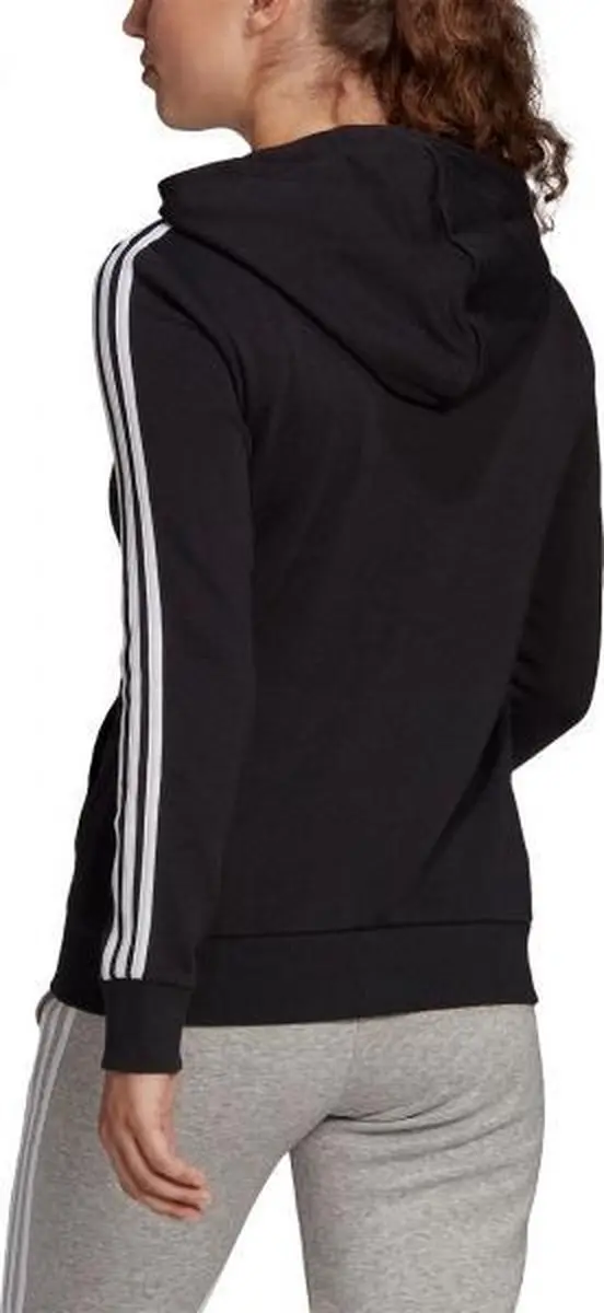 adidas Essentials French Terry Ritshoodie GL0792 - Zwart