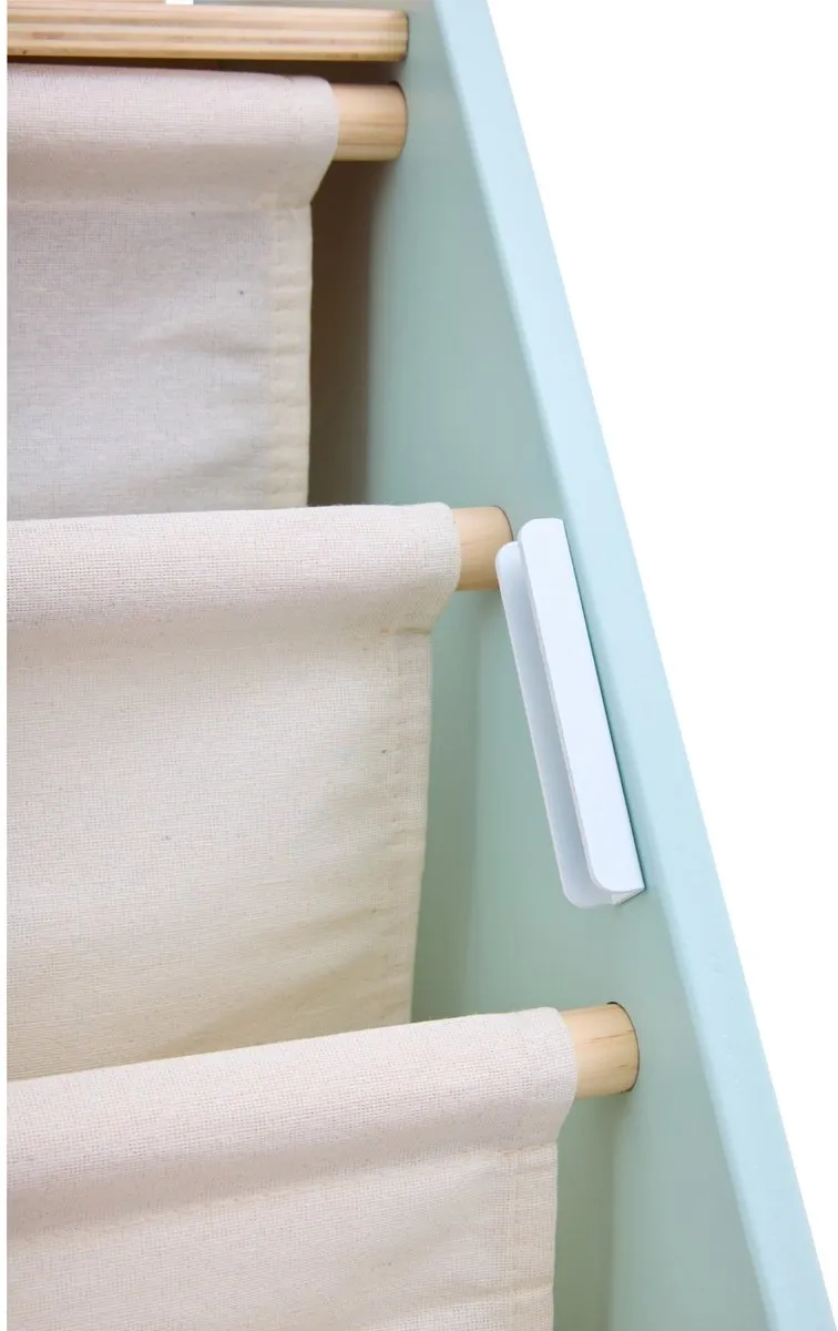 Hape 2-in-1 Boekenplank/Tekentafel - Azuur & Beuken