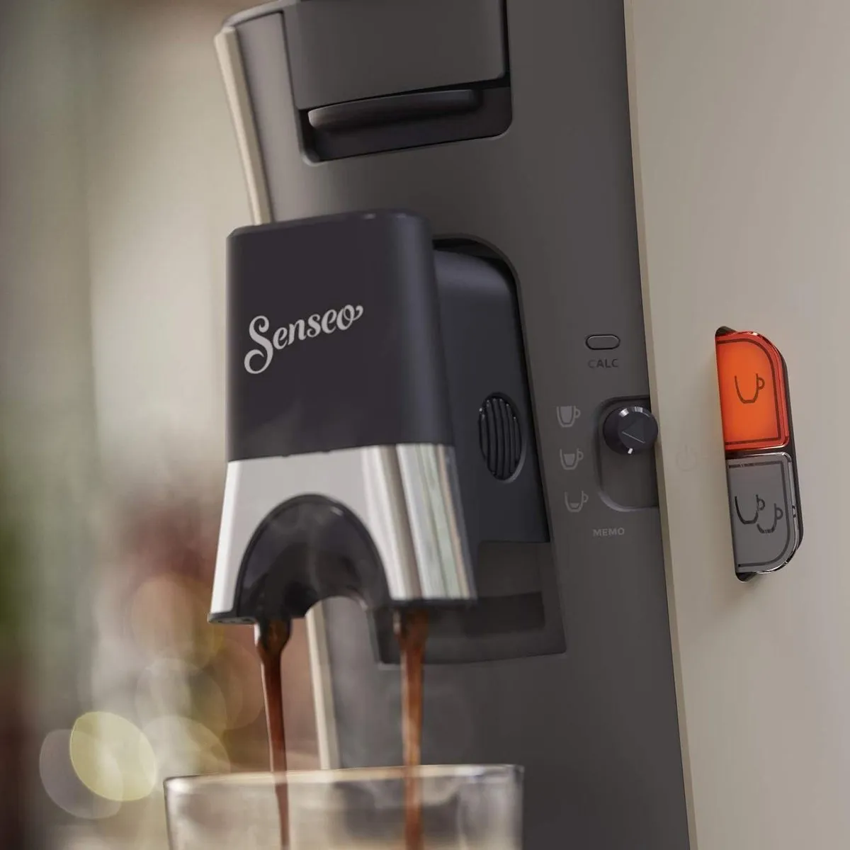 Philips Senseo Select CSA240/30 Koffiepadapparaat - 5 Kopjes - 0.9L - Nougat