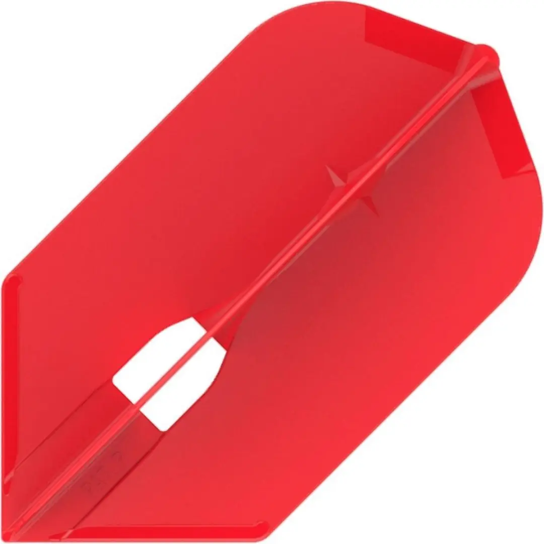 L-Style Champagne L6 Pro Slim Dart Flights - Rood - 3 Stuks