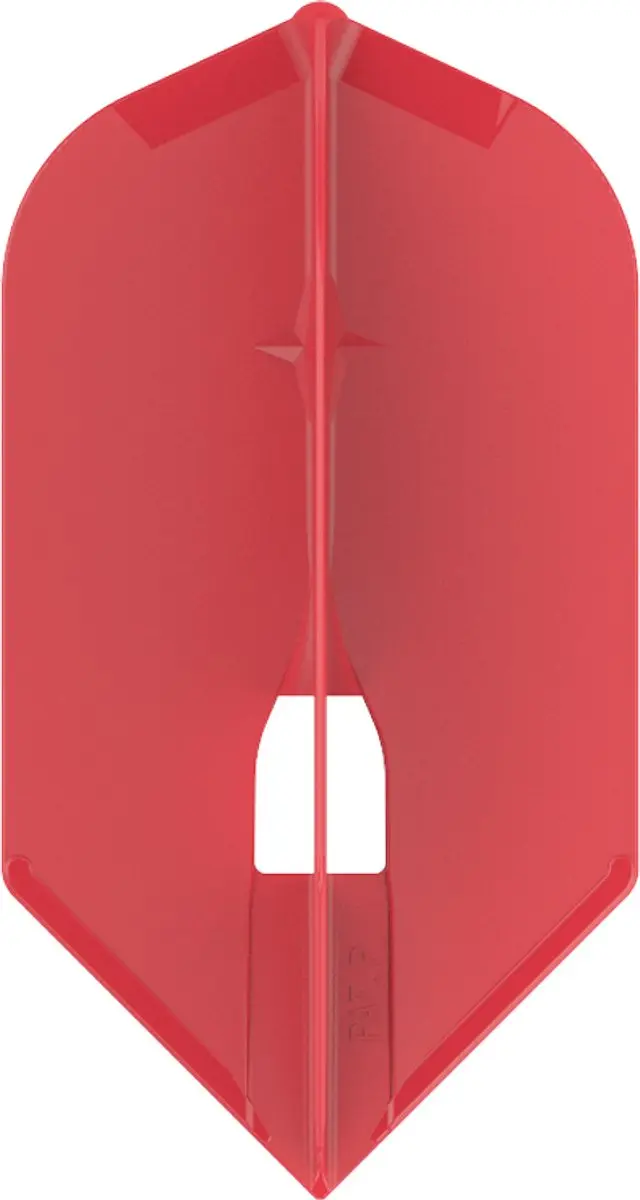 L-Style Champagne L6 Pro Slim Dart Flights - Rood - 3 Stuks