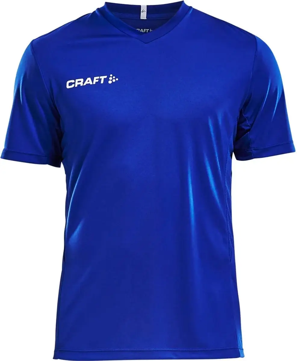 Craft Squad Shirt Korte Mouw Kinderen 122/128 - Royal